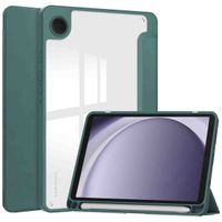 imoshion Coque tablette rigide Trifold Samsung Galaxy Tab A9 8.7 pouces - Vert