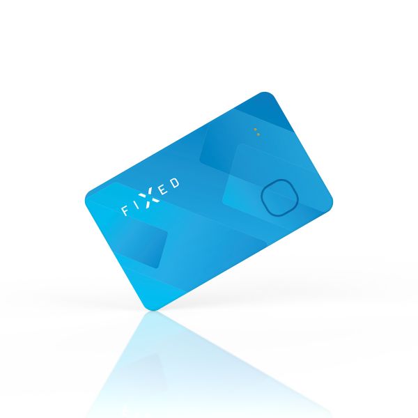 Fixed Tag Card - Tracker Bluetooth pour iOS - Bleu