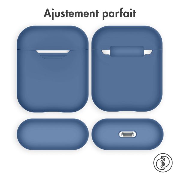 imoshion Coque en silicone AirPods 1 / 2 - Bleu