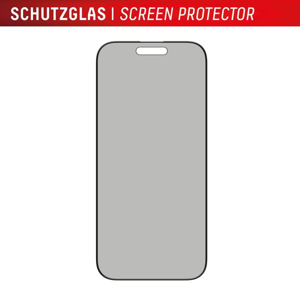 Displex Protection d'écran en verre trempé Privacy Apple iPhone 16 Pro