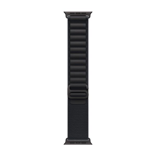 Apple Bracelet Alpine Loop Apple Watch | 44/45/46/49 mm - Taille L - Black / Black Titanium
