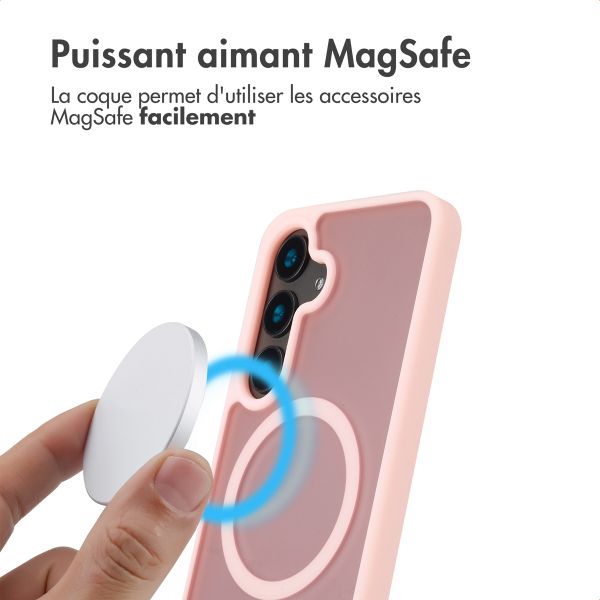 imoshion Coque Color Guard avec MagSafe Samsung Galaxy S24 - Rose clair