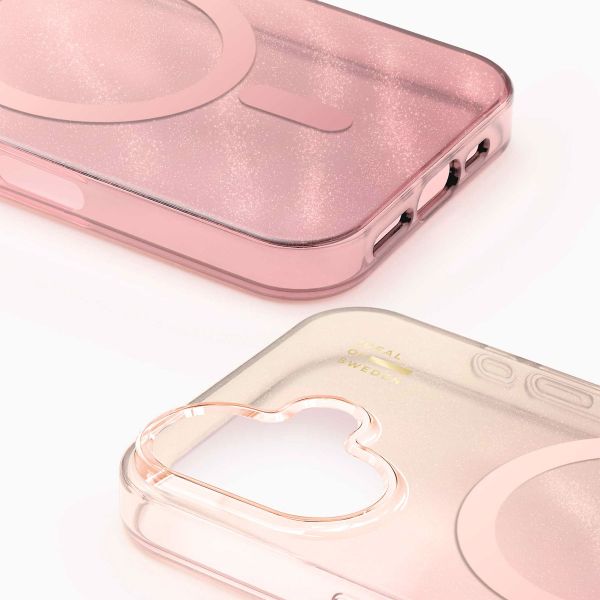 iDeal of Sweden Coque Clear MagSafe Apple iPhone 17 - Rose Blush
