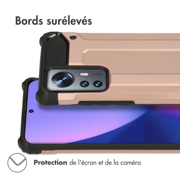 imoshion Coque Rugged Xtreme Xiaomi 12 / 12X - Rose Doré
