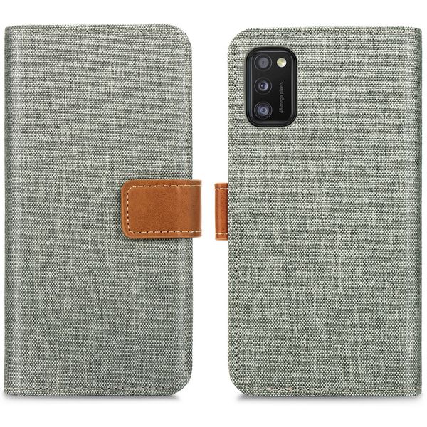 imoshion Étui de téléphone portefeuille Canvas Luxe Galaxy A41