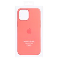 Apple Coque en silicone MagSafe Apple iPhone 12 Pro Max - Pink Citrus