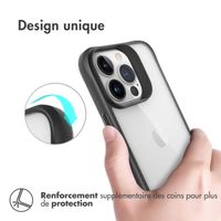 imoshion Coque Rugged Hybrid Apple iPhone 13 Pro Max - Noir / Transparent