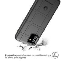 imoshion Coque Rugged Shield Samsung Galaxy A03 - Noir