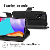 imoshion Étui de télephone portefeuille Samsung Galaxy A52(s) (5G/4G) - Noir
