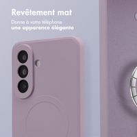 imoshion Coque Couleur avec MagSafe Samsung Galaxy A37 (5G) - Violet