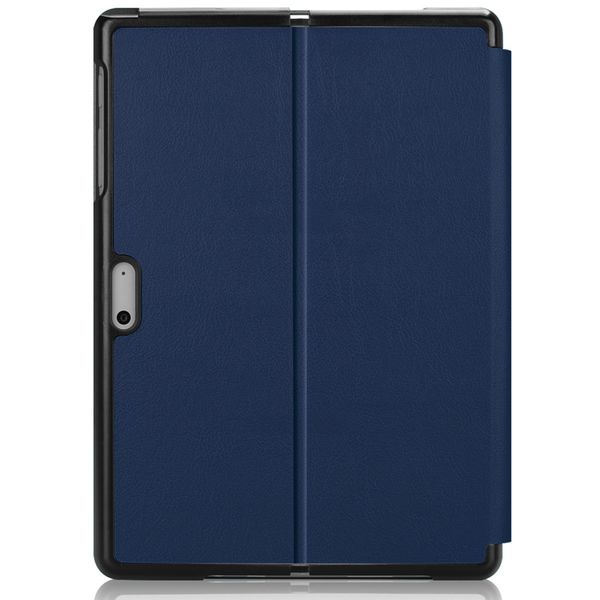 imoshion Coque tablette Trifold Microsoft Surface Go 4 / Go 3 / Go 2 - Bleu