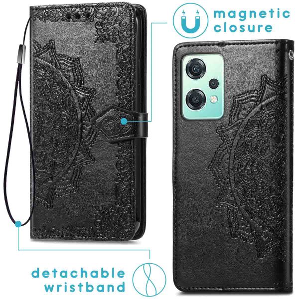 imoshion Etui de télephone Mandala OnePlus Nord CE 2 Lite 5G - Noir