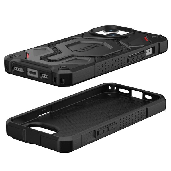 UAG Coque arrière Monarch Pro iPhone 15 - Kevlar Black