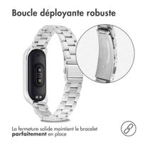 imoshion Bracelet en acier Xiaomi Mi Band 3 / 4 - Argent