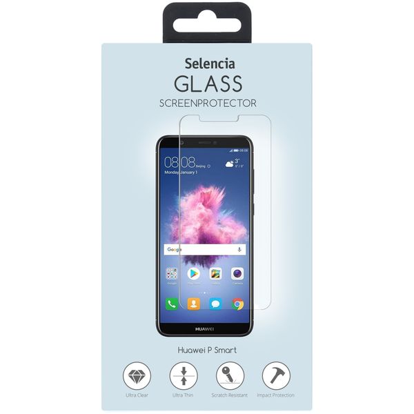 Selencia Protection d'écran en verre trempé Huawei P Smart