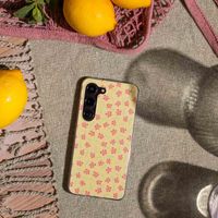 imoshion Coque design pour Samsung Galaxy S24 - Sunny Yellow Petite Flowers