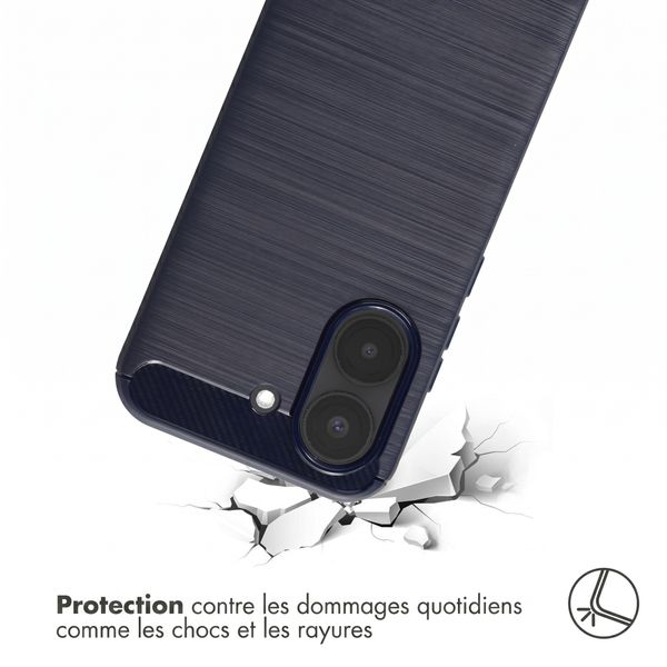 imoshion Coque Brushed Xiaomi Poco X8 Pro - Bleu foncé