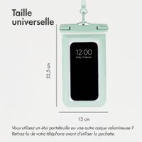 imoshion Floating Waterproof Pouch - Coque de téléphone universelle étanche - Vert menthe