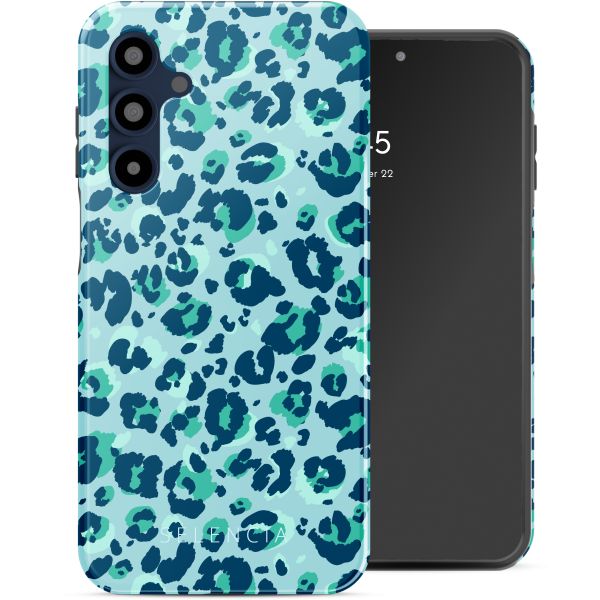 Selencia Coque arrière Vivid Tough Samsung Galaxy A16 - Wild Spots Light Blue