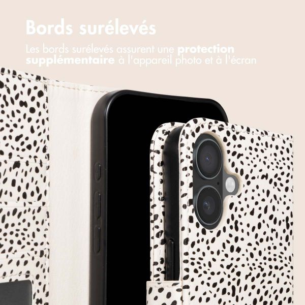 imoshion Étui de télephone portefeuille Design Apple iPhone 17 - Desert Dots