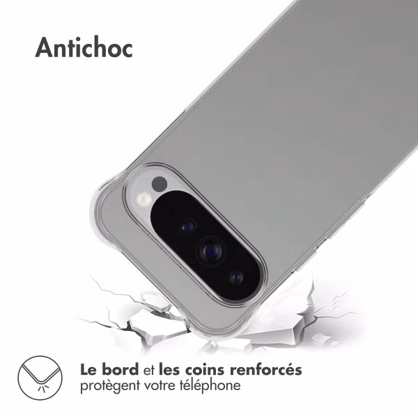 imoshion Shockproof Case Google Pixel 10 Pro XL - Transparent