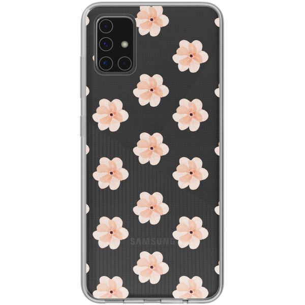 imoshion Coque Design Samsung Galaxy A51 - Floral Peach