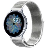 imoshion Bracelet en nylon Samsung Galaxy Watch 4 / 5 / 6 / 7 / FE (20 mm) - Blanc