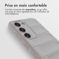 imoshion Coque arrière EasyGrip Samsung Galaxy S23 - Gris