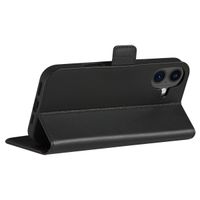 dbramante1928 Étui de télephone portefeuille Apple iPhone 16 Plus - Noir