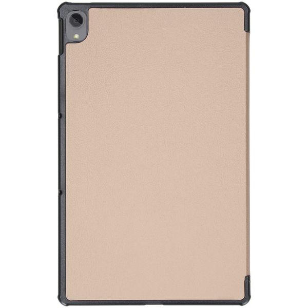 imoshion Coque tablette Trifold Lenovo Tab P11 / P11 Plus - Dorée