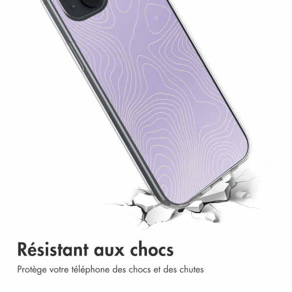 imoshion Coque Design iPhone 14 - Topo Lilac