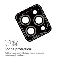 imoshion Lot de 2 protections d'objectif de caméra Apple iPhone 15 Pro / 15 Pro Max - Natural Titanium