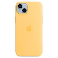 Apple Coque en silicone MagSafe iPhone 14 Plus - Sunglow