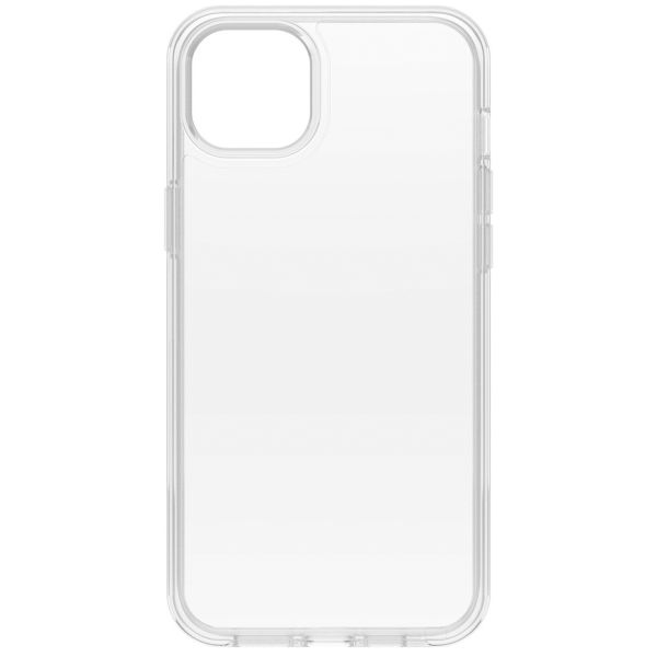 OtterBox Coque Symmetry + Protection d'écran iPhone 14 Plus - Transparent