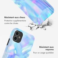 Selencia Coque arrière Vivid Tough iPhone 11 - Holographic Blue Dream