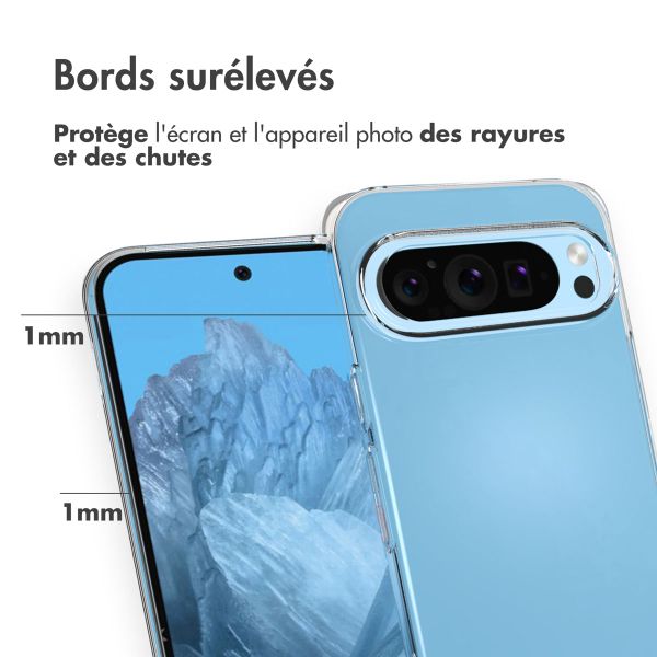 Accezz Coque Clear Google Pixel 9 / 9 Pro - Transparent