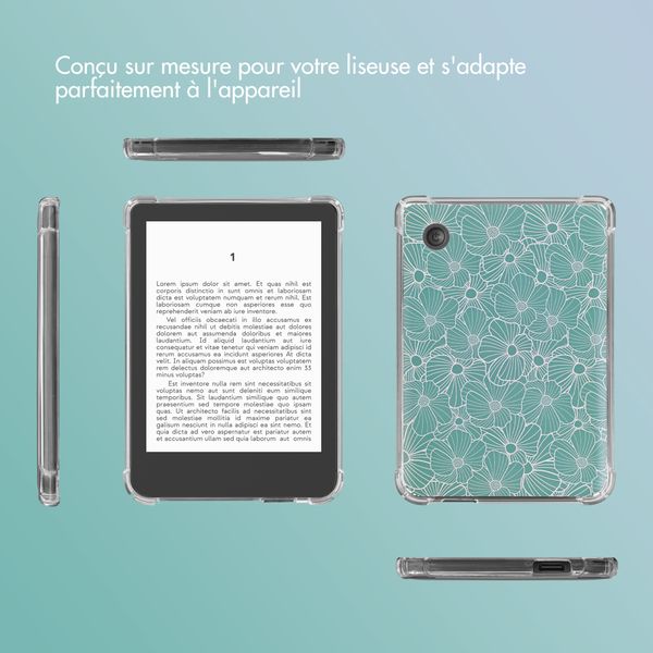 imoshion Coque Design Clear Kobo Clara Colour / Clara BW - Botanica