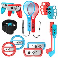 imoshion Ensemble Nintendo Switch - Ensemble d'accessoires de 15 pièces pour Nintendo Switch & Switch OLED