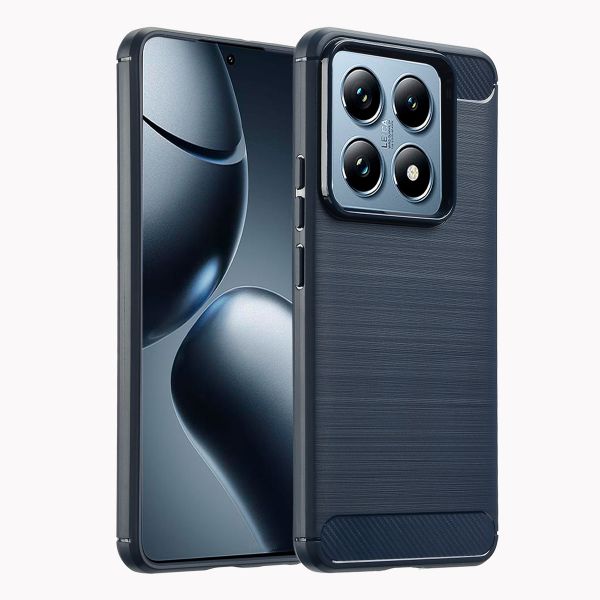 imoshion Coque Brushed Xiaomi 14T Pro - Bleu foncé