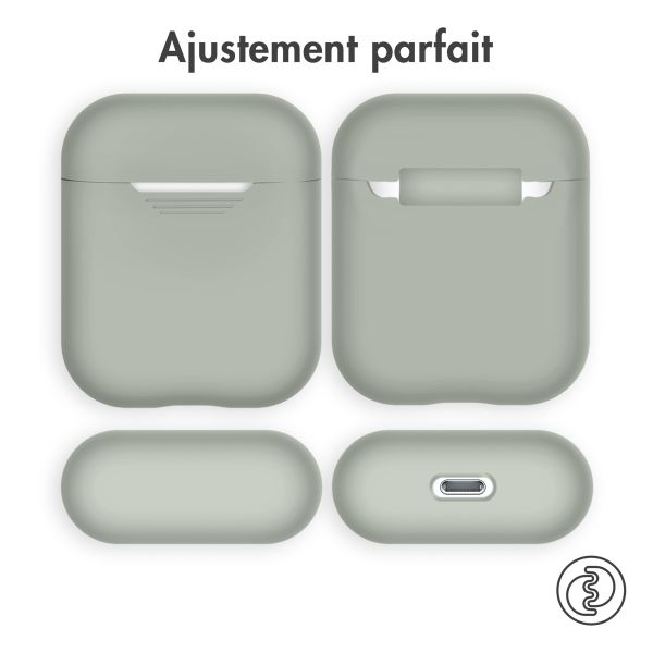 imoshion Coque en silicone AirPods 1 / 2 - Vert foncé