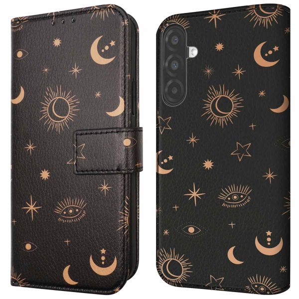 imoshion Étui de téléphone portefeuille Design Samsung Galaxy A26 - Sky Black