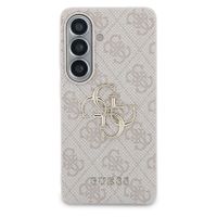 Guess Coque 4G Metal Logo Backcover Samsung Galaxy S26 Plus - Rose