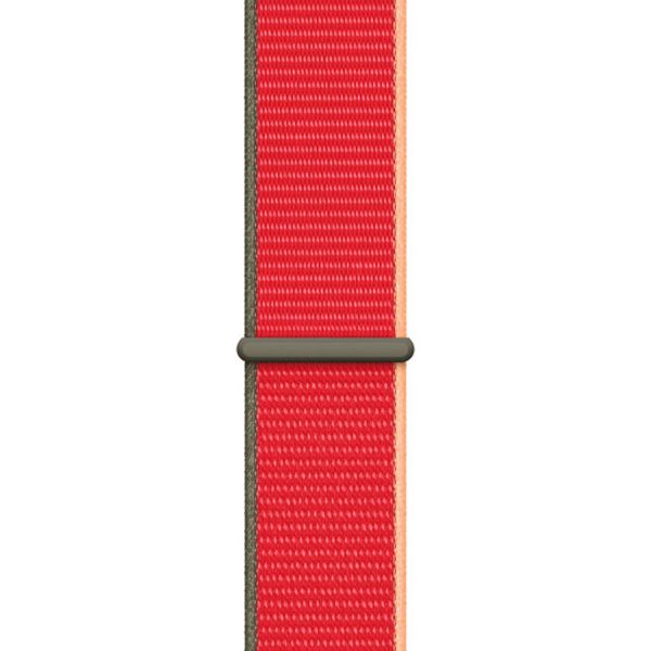 Apple Bracelet Sport Loop Apple Watch Series 1 t/m 11 / SE / Ultra (44/45/46/49 mm) - Red & Colour