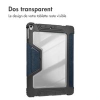 Accezz Coque tablette Rugged Trifold Apple iPad 11 (2025) 11 pouces A16 / iPad 10 (2022) 10.9 pouces - Bleu foncé