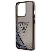 Guess Coque Liquid Glitter iPhone 14 Pro - Noir