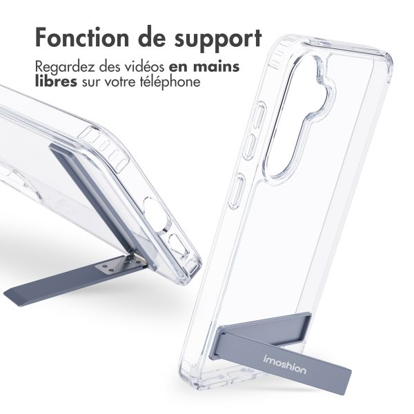 imoshion Coque Stand Samsung Galaxy S24 - Transparent