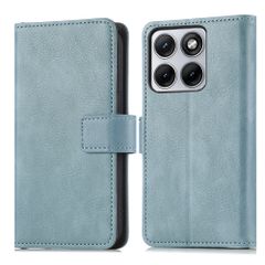 imoshion Étui de télephone portefeuille de luxe Motorola Edge 70 Fusion - Bleu clair