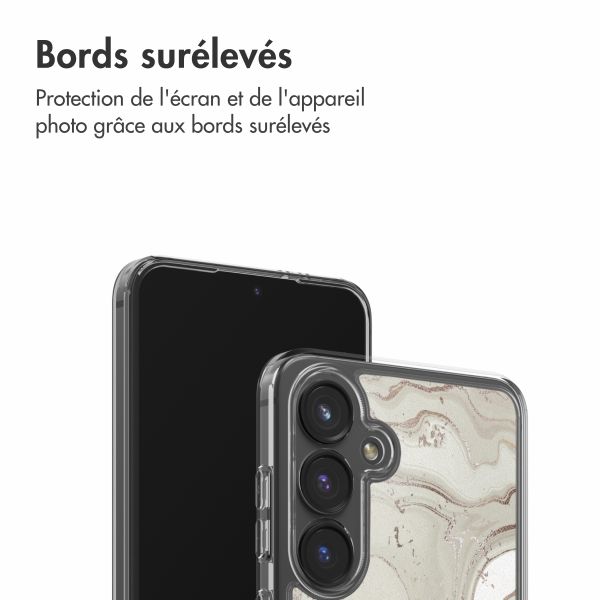 imoshion Coque Design Samsung Galaxy S24 FE - Sandy Marble