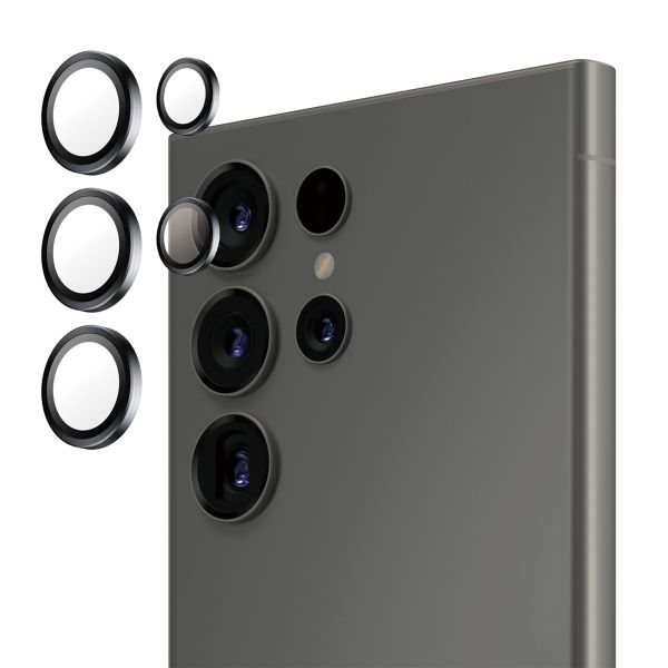 PanzerGlass Protection Caméra Hoops Optic Rings Samsung Galaxy S25 Ultra - Noir