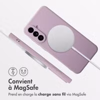 imoshion Coque Couleur avec MagSafe Samsung Galaxy A56 - Violet